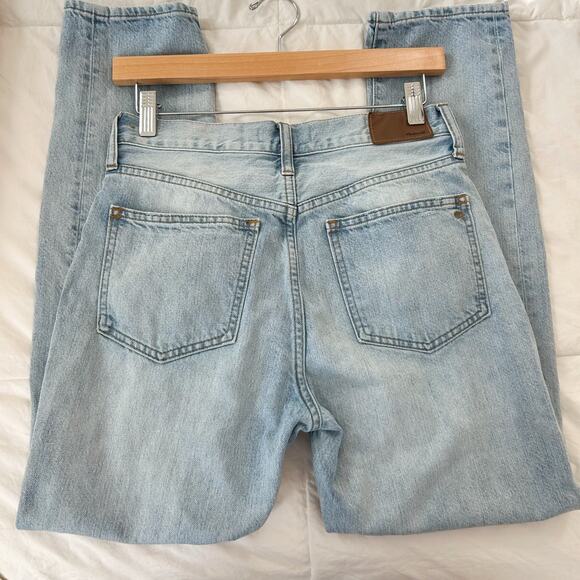 Madewell The Perfect Vintage Jean Light Wash High Rise Straight Leg 26 EUC - Picture 8 of 10